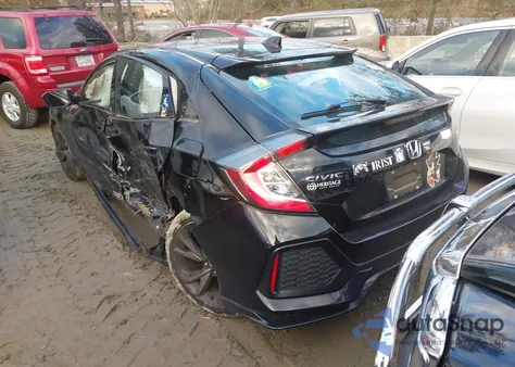 2017 Honda Civic Sport from USA, damaged, VIN SHHFK7H48HU228263